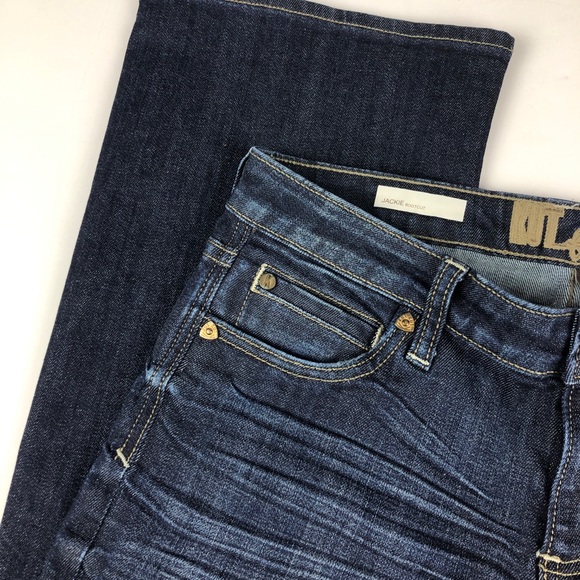 KUT From The Kloth Jackie Bootcut Dark Wash Jeans - Picture 3 of 8